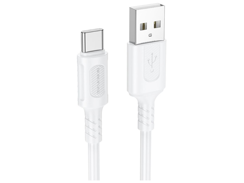 Кабель USB Borofone BX111 Type-C 3A Цвет Белый