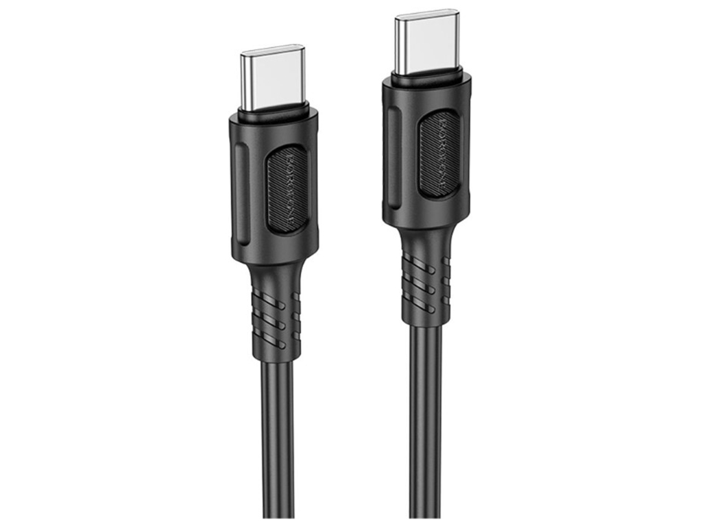 Кабель USB Borofone BX111 60W Type-C to Type-C Колір Чорний