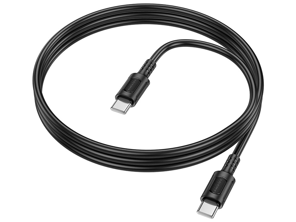 Кабель USB Borofone BX111 60W Type-C to Type-C Колір Чорний