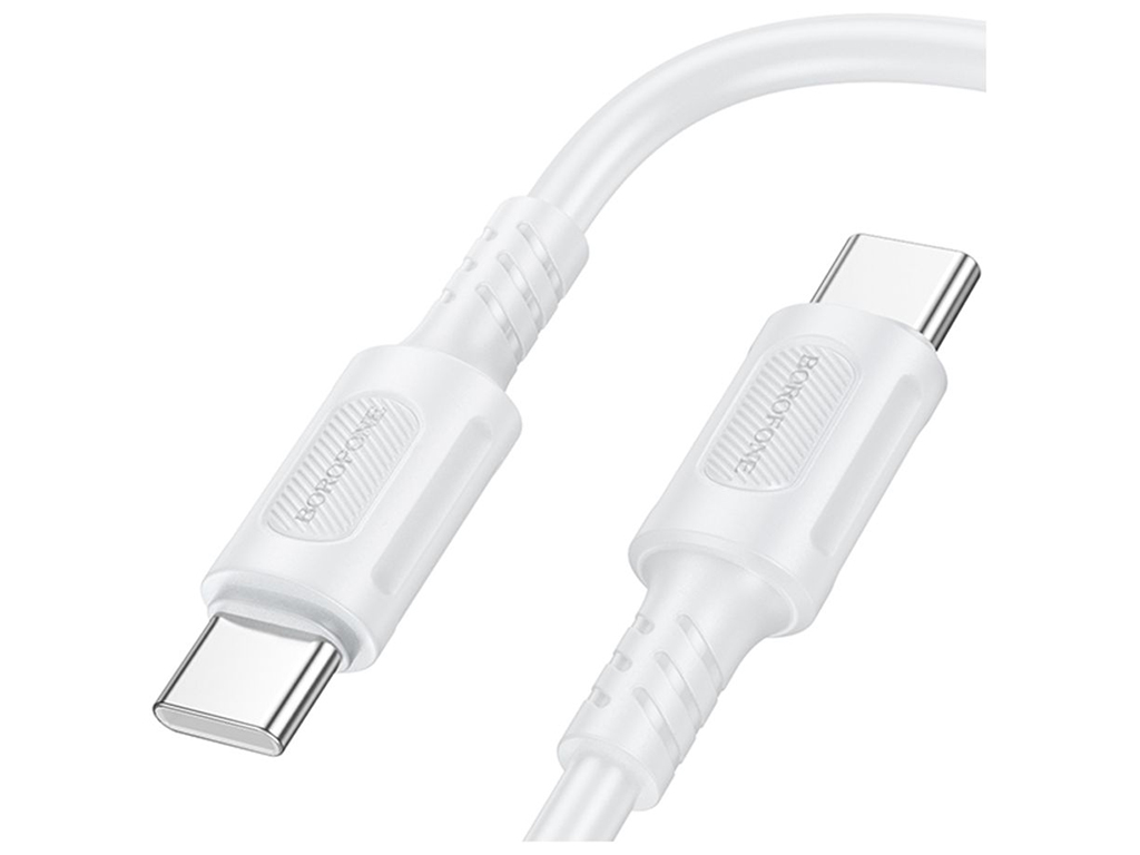 Кабель USB Borofone BX111 60W Type-C to Type-C Цвет Белый