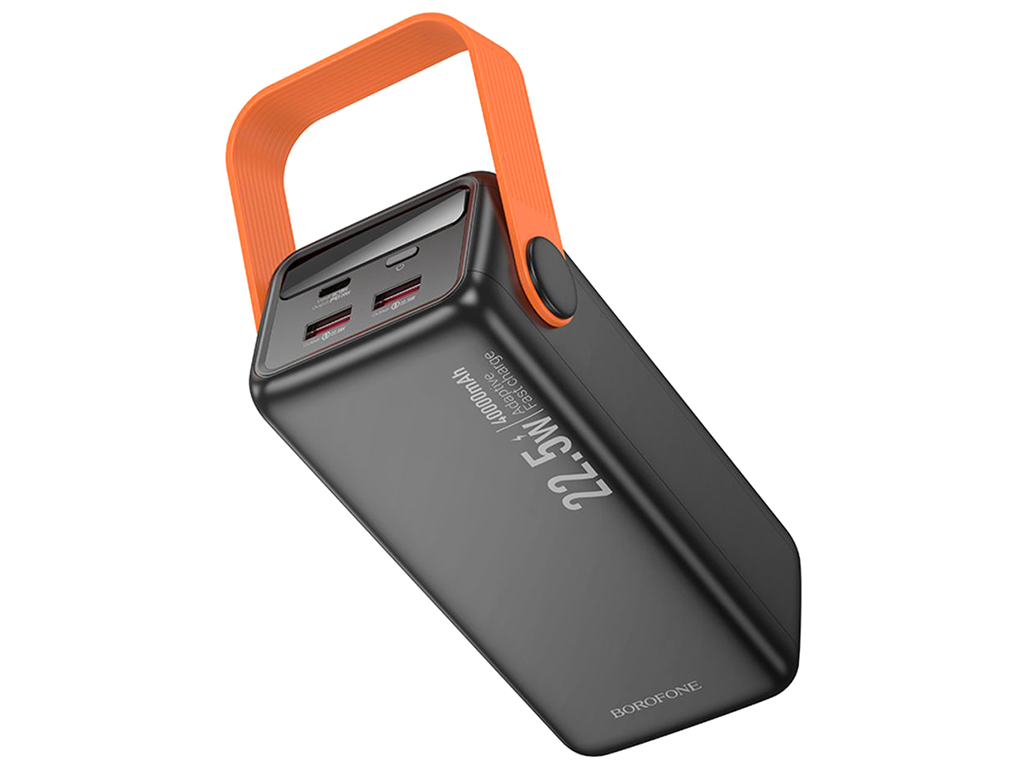 Универсальная мобильная батарея Power Bank Borofone BJ66 Magnifico 22.5W+PD20 40000mAh, цвет черный
