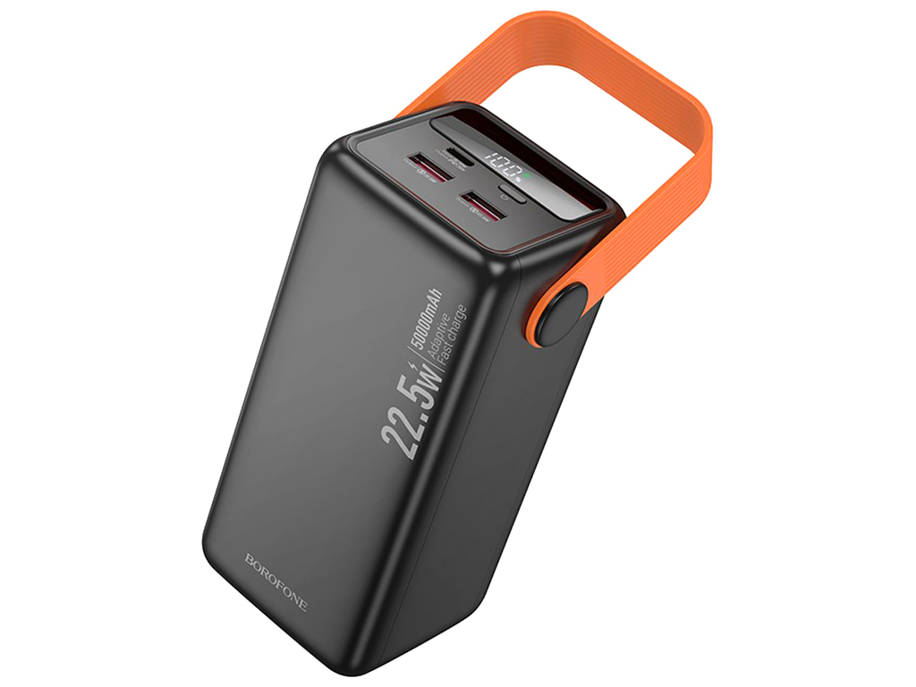 Универсальная мобильная батарея Power Bank Borofone BJ66A Magnifico, 50000mAh, цвет черный
