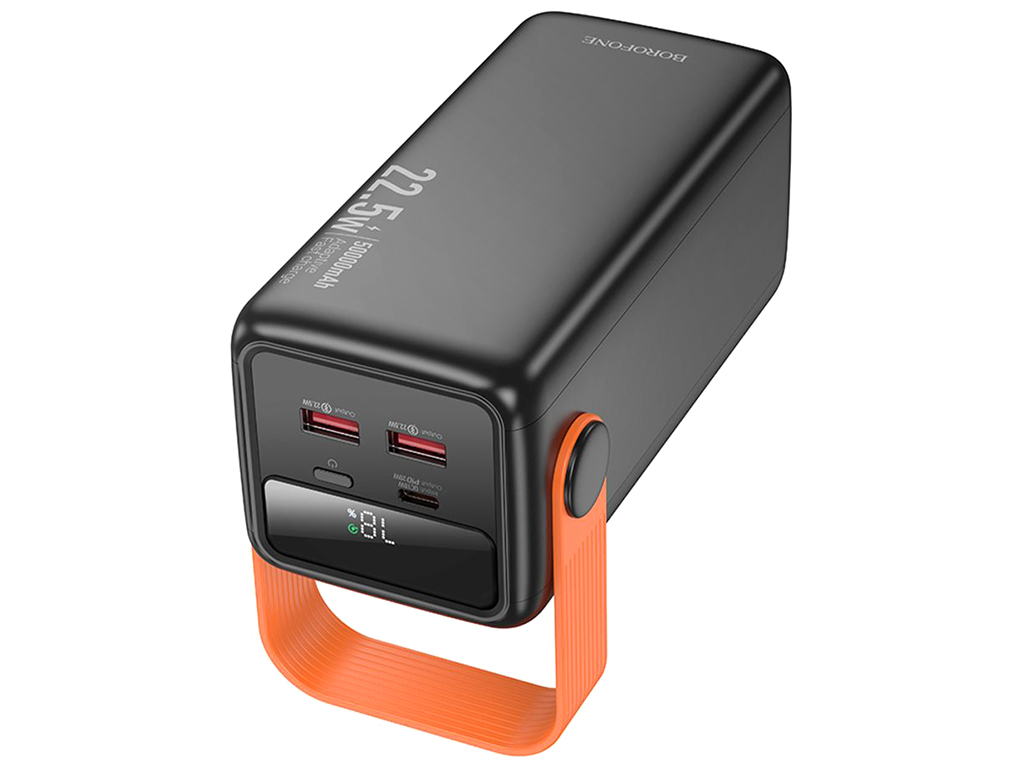 Универсальная мобильная батарея Power Bank Borofone BJ66A Magnifico, 50000mAh, цвет черный