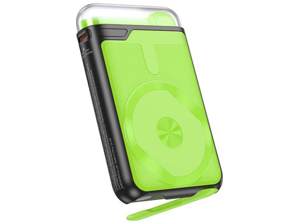 Універсальна мобільна батарея Borofone BJ69 Skillful PD20W magnetic, night light 10000mAh Чорний