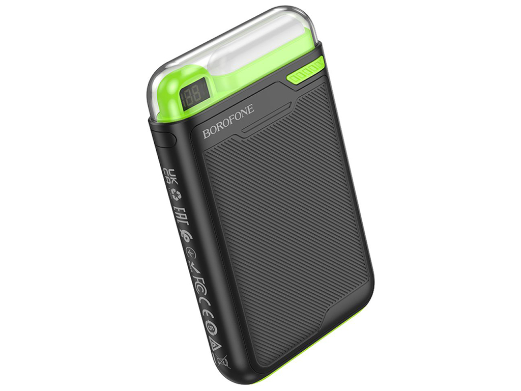 Універсальна мобільна батарея Borofone BJ69 Skillful PD20W magnetic, night light 10000mAh Чорний