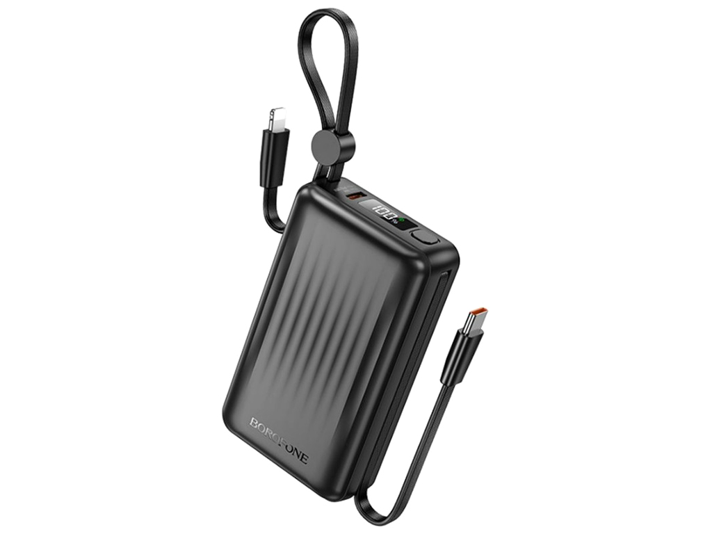 Універсальна мобільна батарея Power Bank Borofone BJ70, 10000mAh, колір чорний