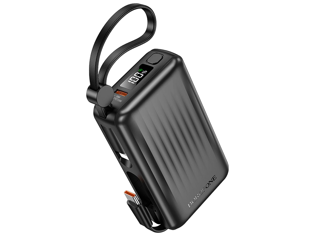 Універсальна мобільна батарея Power Bank Borofone BJ70, 10000mAh, колір чорний