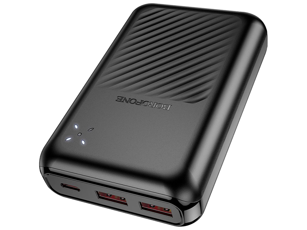 Універсальна мобільна батарея Power Bank Borofone BJ30A Starlight, 20000mAh, колір чорний