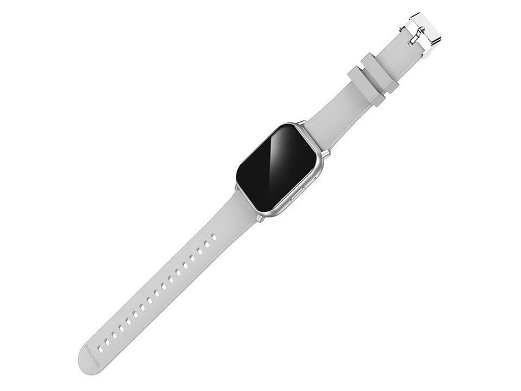Смарт годинник Borofone BD11, 2.01 дюйма, дзвінки, tft-дисплей, ipx4, колір срібло