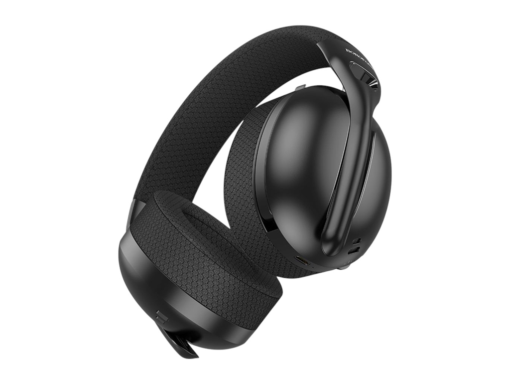 Ігрові навушники Borofone BO30 Magic light (Bluetooth, Type-C to 3.5 wired), чорний