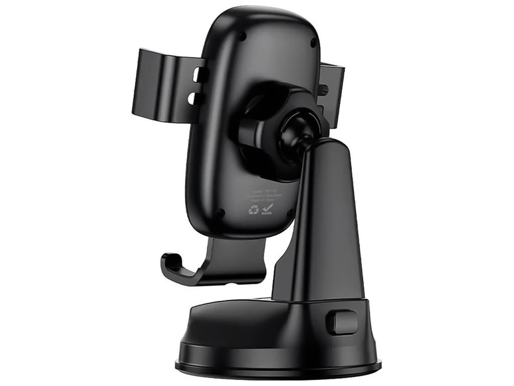 Автодержатель Borofone BH130, для смартфона, диагональ 6,1–7,0 дюйма, пластик, силикон, цвет черный