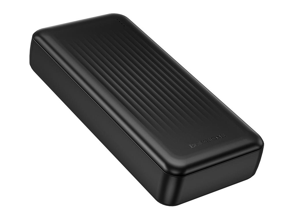 Power Bank Borofone BJ80A, 22.5W+PD20W, 20000mAh, литий-полимерный, ABS, поликарбонат, цвет черный