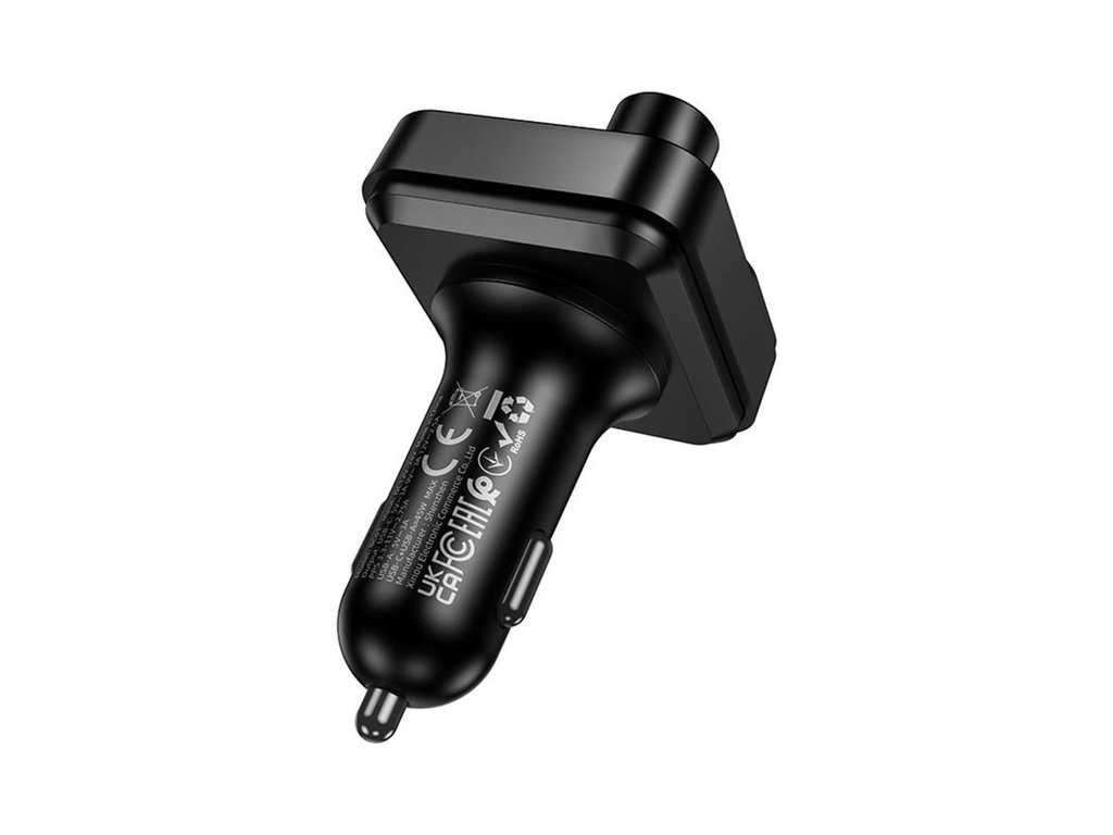 Модулятор Borofone BC61 USB-C PD30W+USB 15W Total 45W, колір чорний