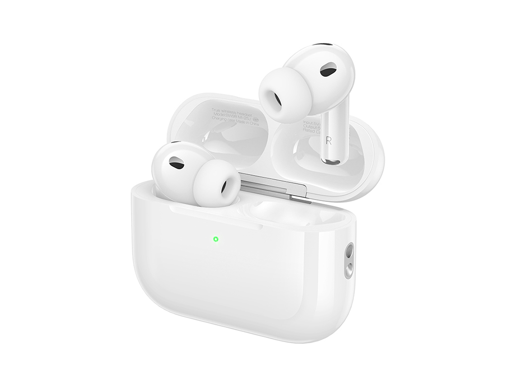 Бездротові навушники Hoco EQ33 Bluetooth 5.4 TWS, сенсор, чохол 300 мА·год, Type-C, чорні