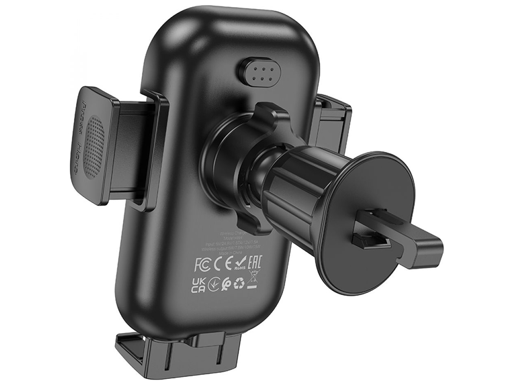 Автодержатель Hoco HW4 Wireless 15W Цвет Черный