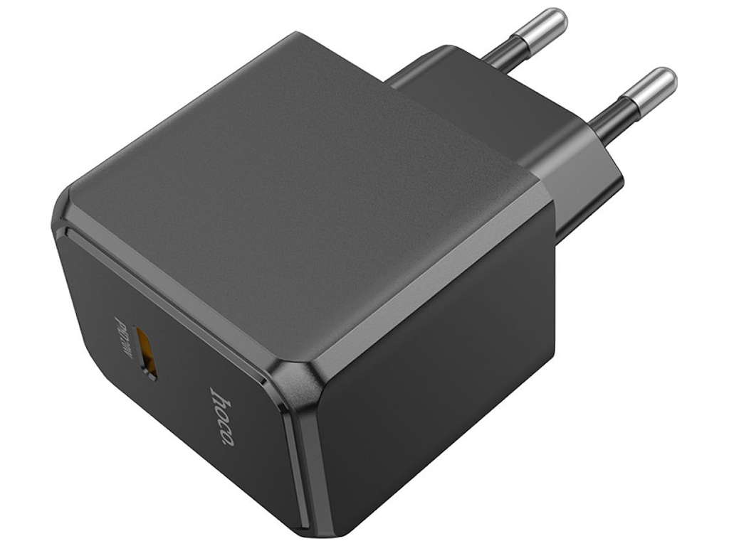 Сетевое Зарядное Устройство Hoco CS13A 1USB-C PD/QC 20W Цвет Черный