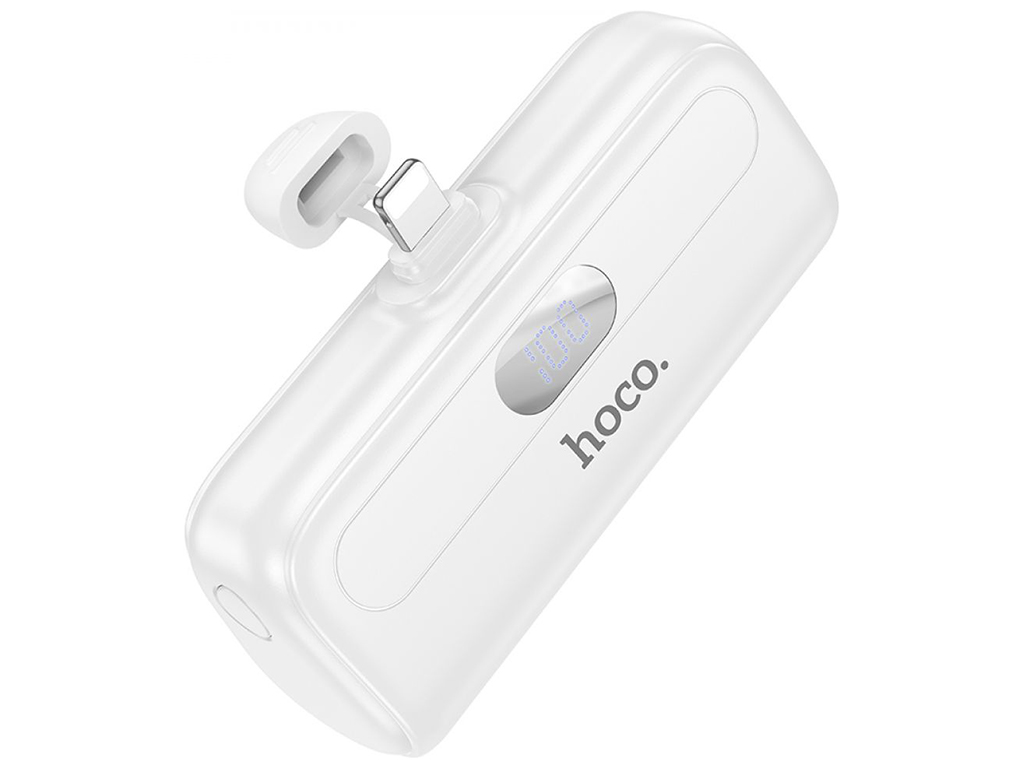 Універсальна Мобільна Батарея Hoco J116 Pocket with digital display iP 5000mAh Колір Бiлий