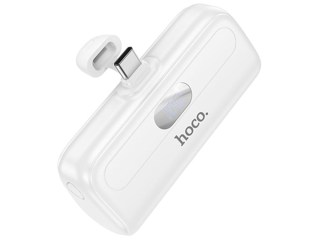 Power Bank Hoco J116 Pocket with digital display Type-C 5000mAh Цвет Белый