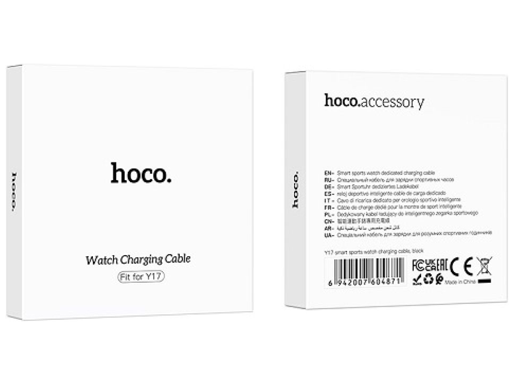 Кабель Зарядки для Часов Hoco Y18 Цвет Черный