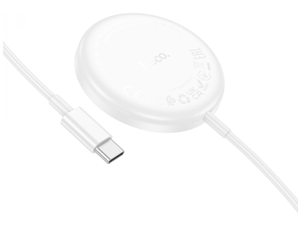 Беспроводное Зарядное Устройство Hoco CW50 Fast 3-in-1 magnetic 15W (for iWatch) Цвет Белый