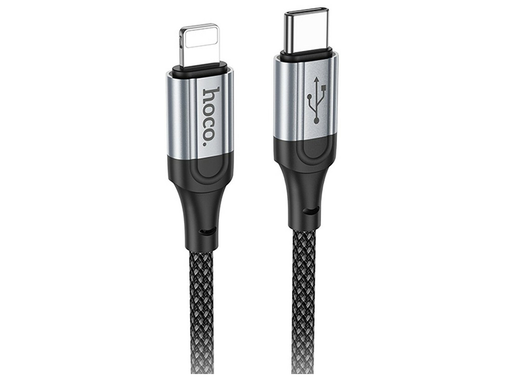 Кабель USB Hoco X102 Type-C to Lightning PD27W Цвет Черный