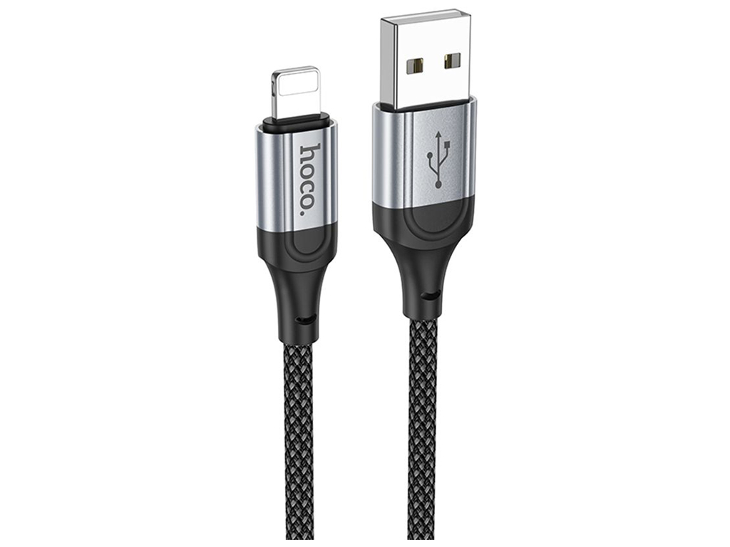 Кабель USB Hoco X102 Lightning 2.4A Цвет Черный