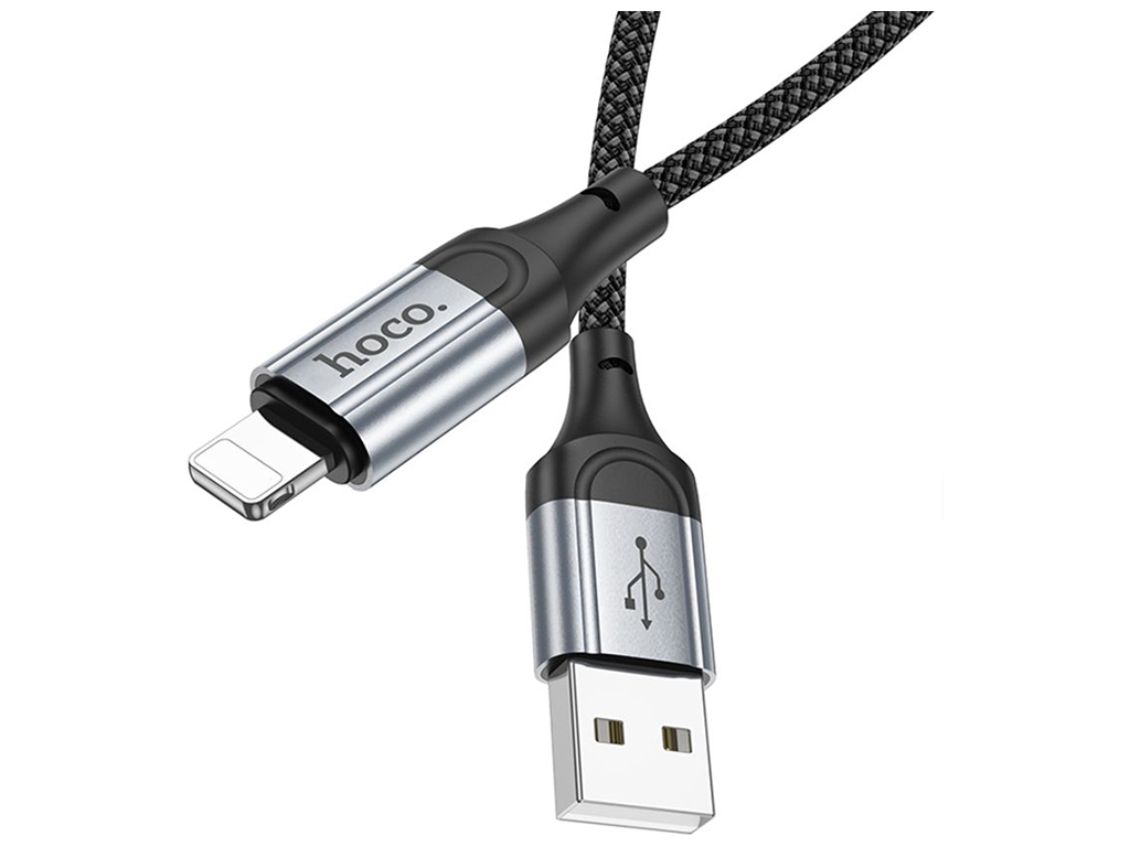 Кабель USB Hoco X102 Lightning 2.4A Цвет Черный