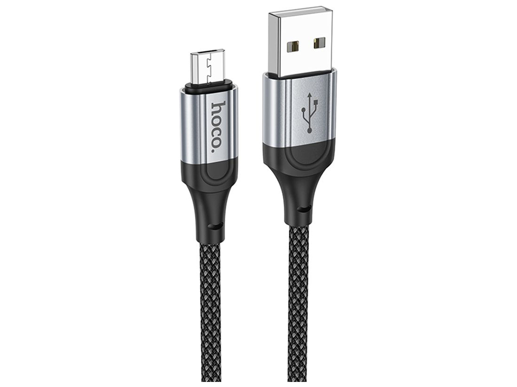 Кабель USB Hoco X102 мicro 2.4A Колір Чорний