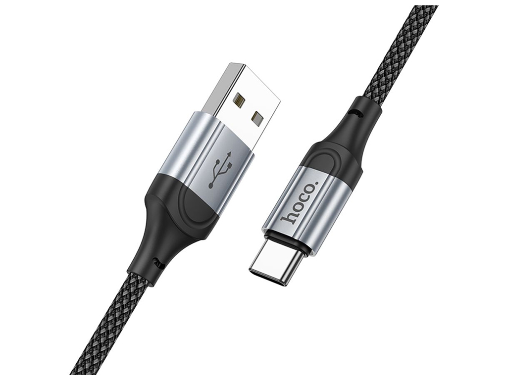 Кабель USB Hoco X102 Type-C 3A Колір Чорний
