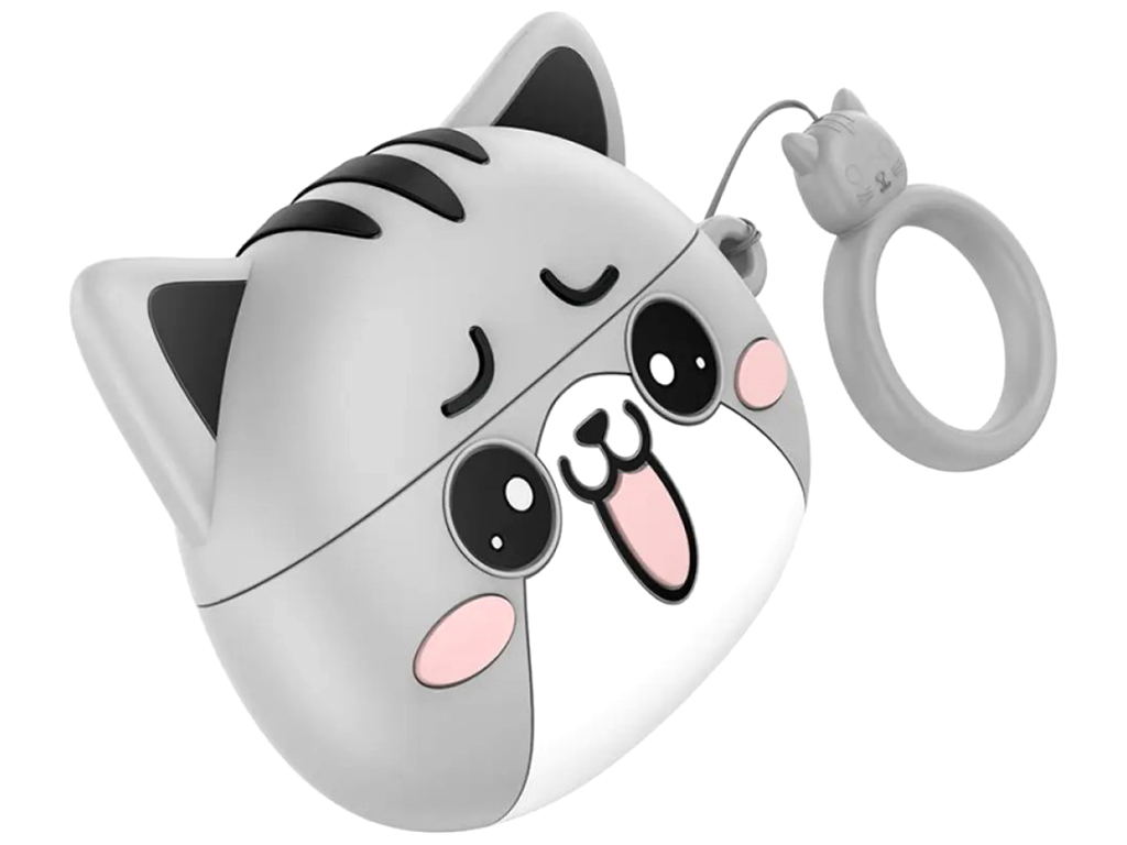 Блютуз стерео гарнитура Hoco EW48, Цвет Серый