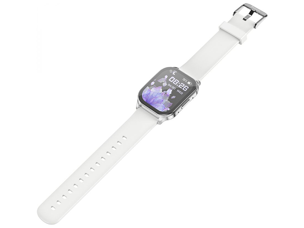 Смарт Часы Hoco Y19 AMOLED Цвет Серебрянный