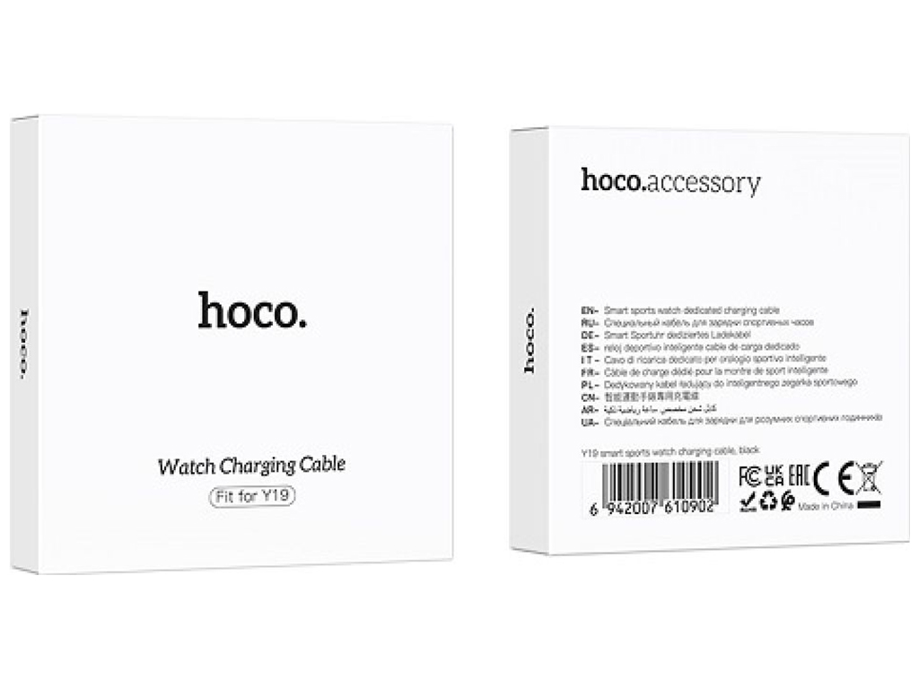 Кабель Зарядки для Часов Hoco Y19 Цвет Черный
