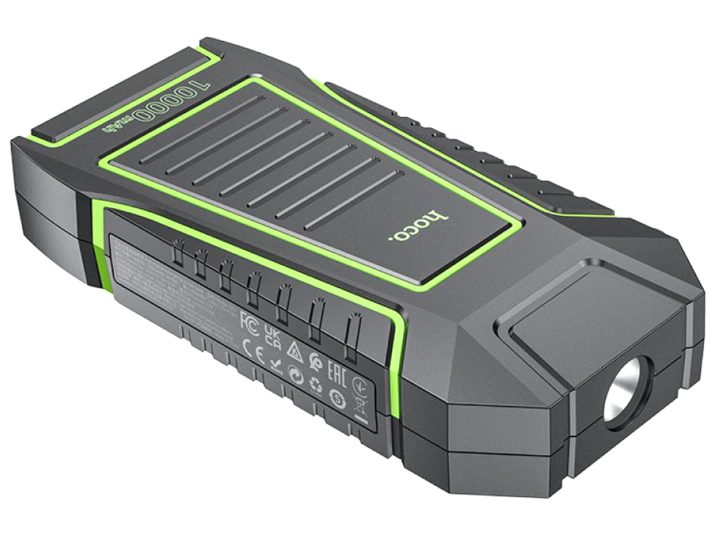 Универсальная мобильная батарея Hoco QS1 Jump Starter/Power Bank(10000mAh), Цвет Черный