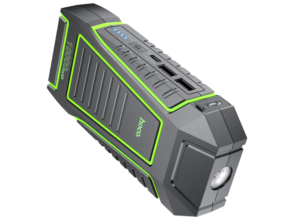 Универсальная мобильная батарея Hoco QS1 Jump Starter/Power Bank(10000mAh), Цвет Черный