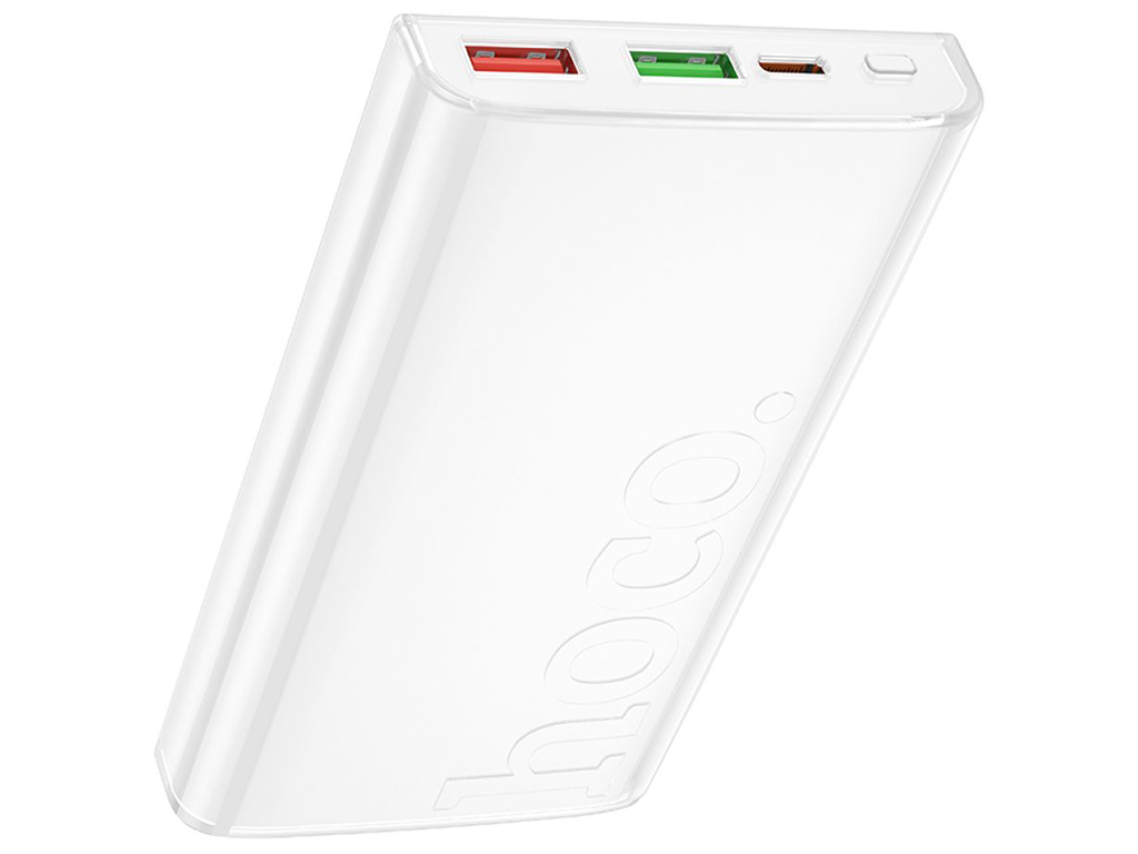 Універсальна мобільна батарея Hoco Q22 Taurus 22.5W+PD20W magnetic digital display 10000mAh Бiлий