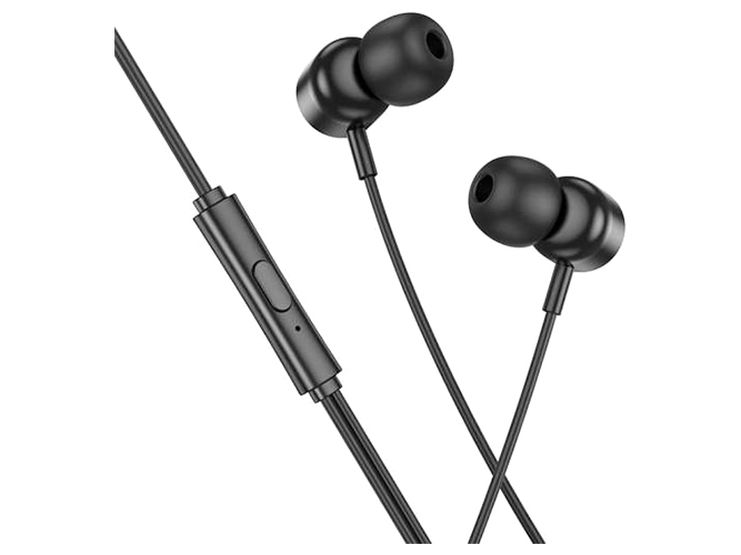 Навушники Hoco M122 Power metal universal Type-C, Колір Чорний