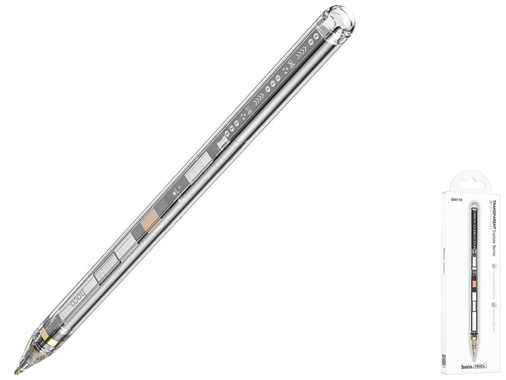 Стілус Hoco GM110 Transparent Explore Series Active Колір Прозорий