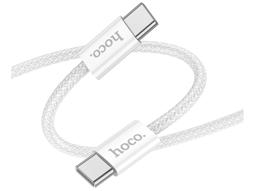 Кабель USB Hoco X104 Source 60W Type-C to Type-C 2м Цвет Белый