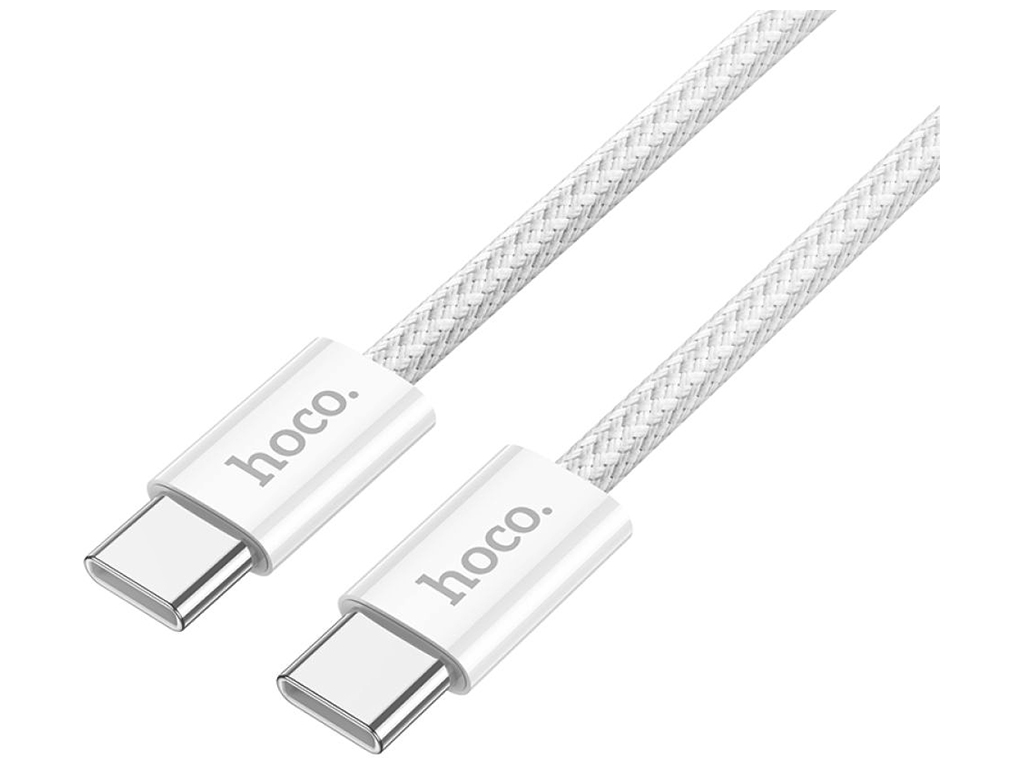 Кабель USB Hoco X104 Source 60W Type-C to Type-C 2м Цвет Белый