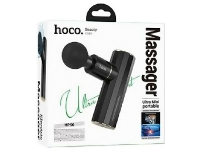 Массажер ударный Hoco HP50 mini, цвет черный