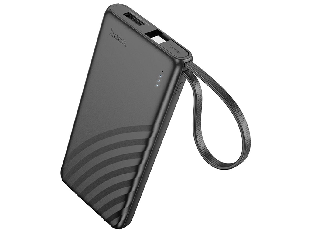 Power Bank Hoco J129 Nature with cable(USB-C) 5000mAh Цвет Черный