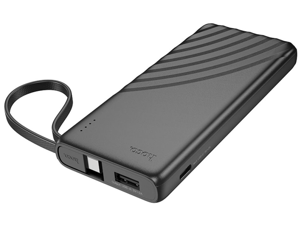 Power Bank Hoco J129 Nature with cable(USB-C) 5000mAh Цвет Черный