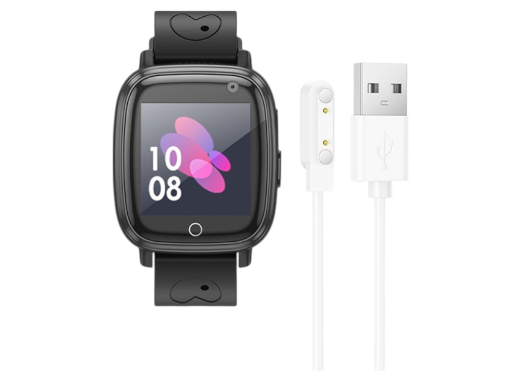 Детские смарт-часы Hoco Y100 2G, черный