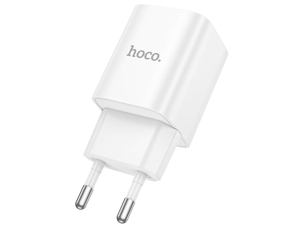 Сетевое зарядное устройство Hoco C149A 1USB/1USB-C PD/QC 30W, цвет белый