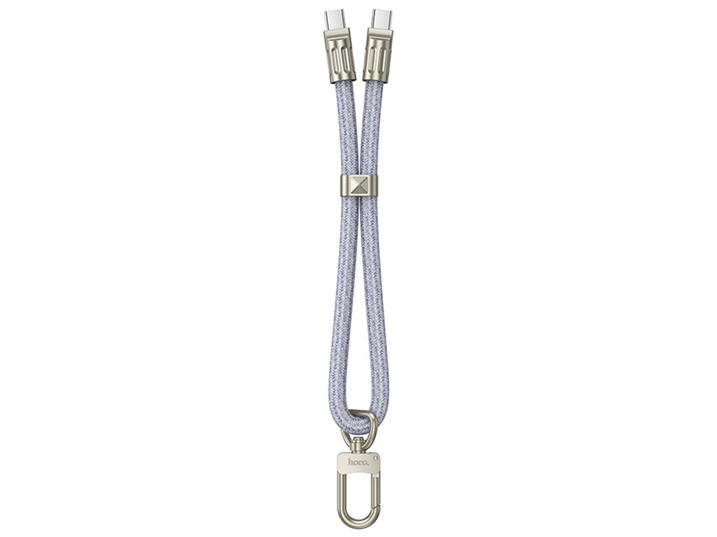 Кабель USB Hoco GH5 Type-C to Type-C 60W 0.22m Колір Синiй
