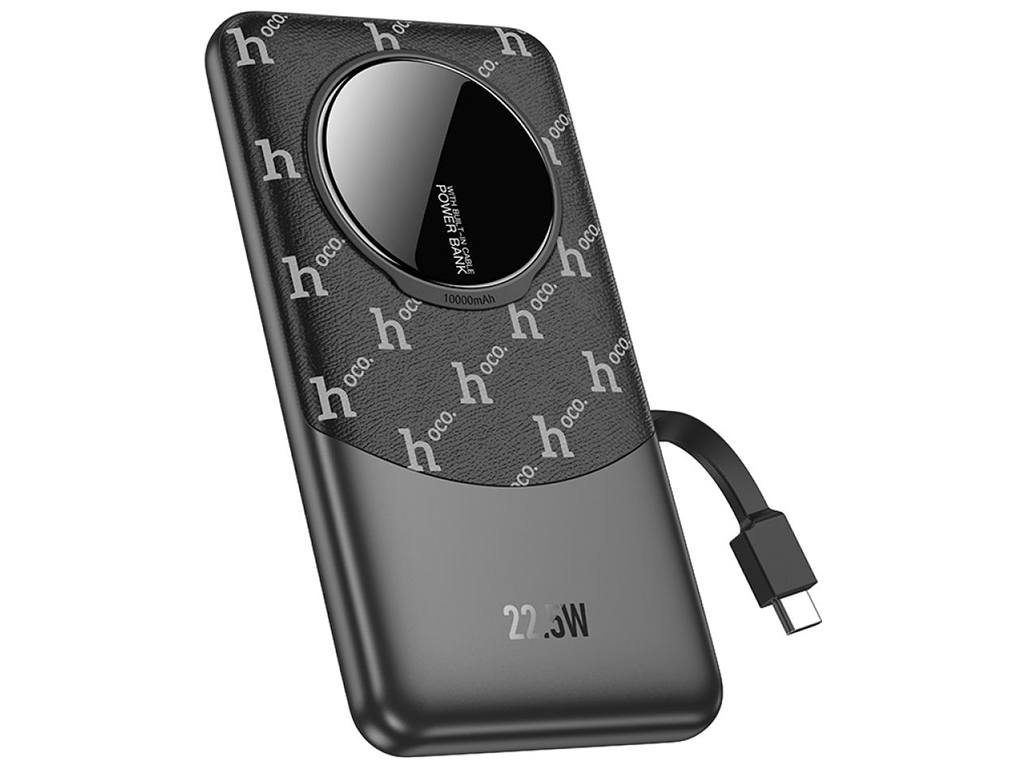 Power Bank Hoco Q29 Nobility 22.5W+PD20W with cable(Type-C) 10000mAh Цвет Черный