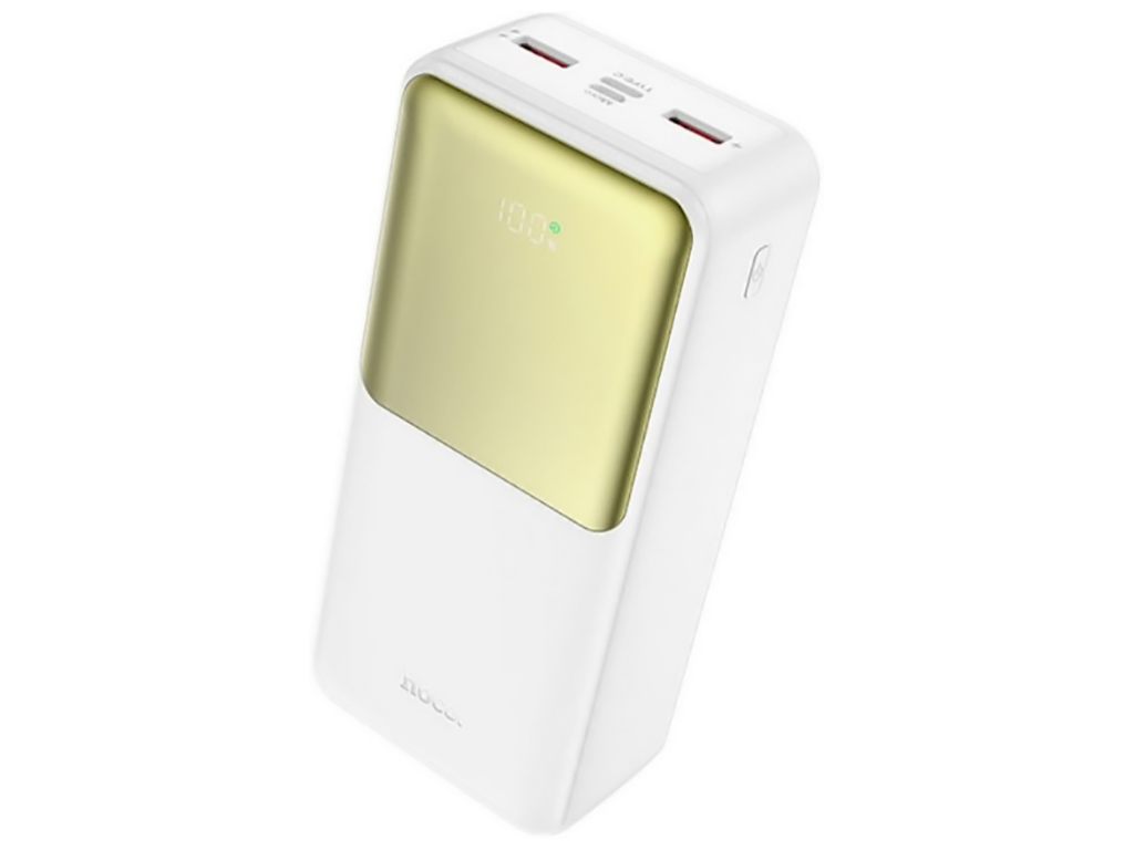 Универсальная мобильная батарея Power Bank Hoco J136B Sirui 22.5W+PD20W 30000mAh, цвет белый