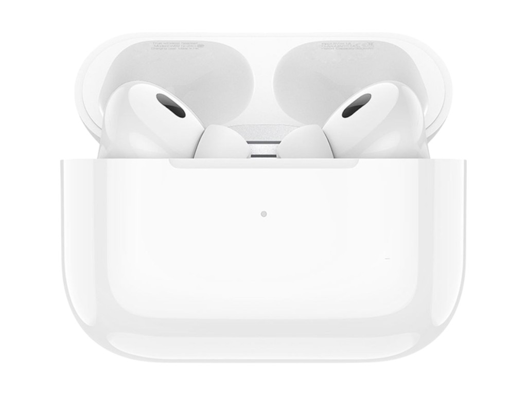 Bluetooth стерео гарнітура Hoco EW69 with charging case ANC + ENC, білий