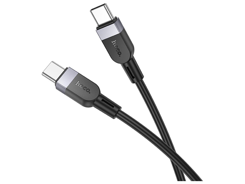 Кабель USB Hoco X109 Silicone Type-C to Type-C 60W Цвет Белый