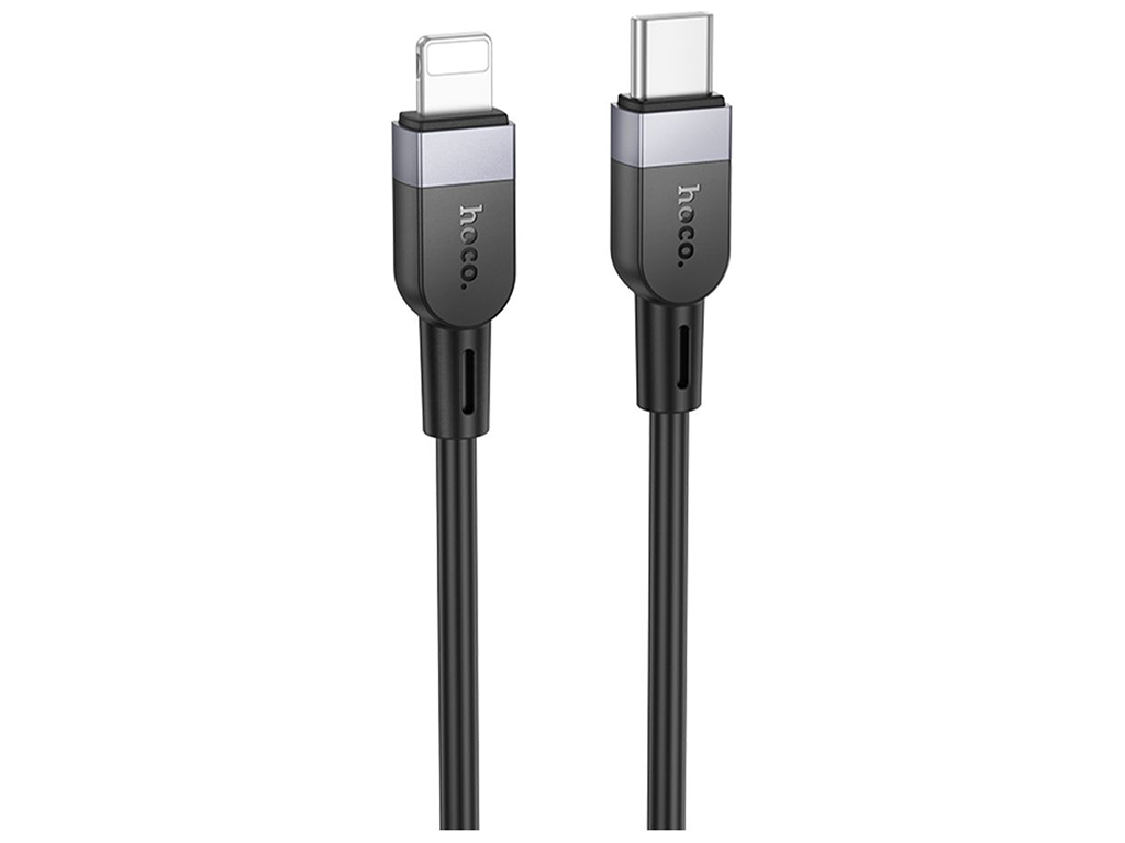 Кабель USB Hoco X109 Silicone Type-C to Lightning PD27W 2m Цвет Черный